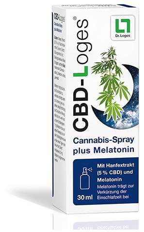 CBD - Loges Cannabis 30 ml Spray plus Melatonin