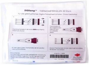 Thermometer Hüllen Digital Ohne Gleitmittel 30 Stk