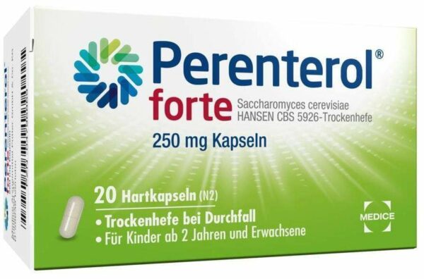 Perenterol forte 250 mg 20 Kapseln
