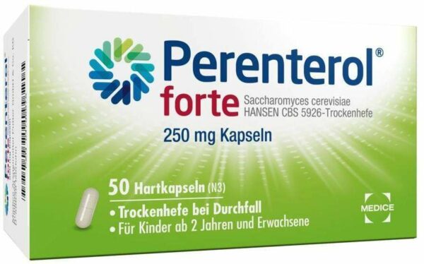 Perenterol forte 250 mg 50 Kapseln