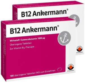 B12 Ankermann 2 x 100 überzogene Tabletten
