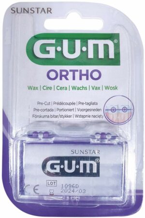Gum Orthodontisches Wachs 1 Packung