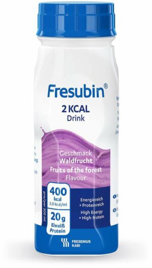 Fresubin 2 Kcal Drink Waldfrucht 24 X 200 ml Trinkflaschen