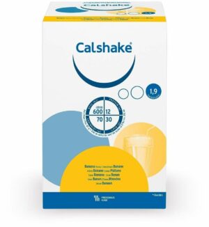 Calshake Banane Beutel Pulver 7 X 87 G