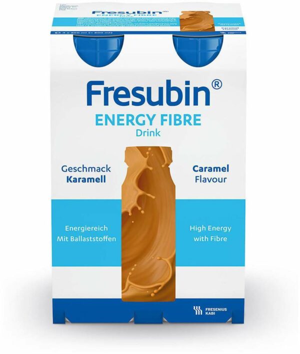 Fresubin Energy Fibre Drink Karamell Trinkflasche 6 X 4 X 200 ml