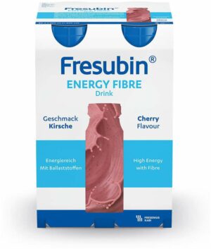 Fresubin Energy Fibre Drink Kirsche 6 X 4 X 200 ml Trinkflasche