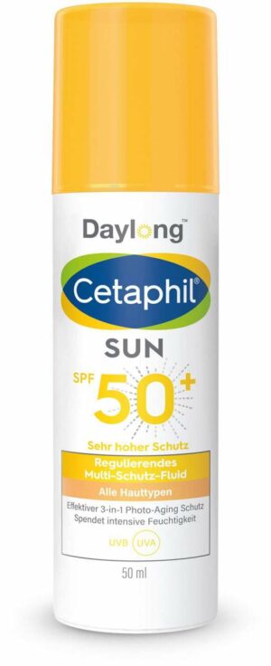 Cetaphil Sun Daylong SPF 50+ regulierendes Multi Schutz Fluid Gesicht 50 ml