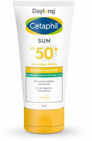 Cetaphil Sun Daylong SPF 50+ sensitives Gel - Fluid Gesicht 50 ml
