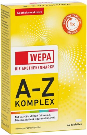 Wepa A-Z Komplex 60 Tabletten