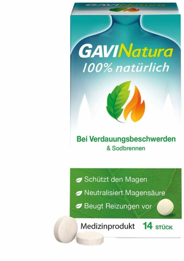 Gavinatura natürlich bei Verdauungsbeschwerden 14 Lutschtabletten