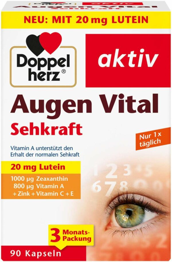 Doppelherz Augen Vital Sehkraft 90 Kapseln