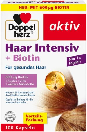 Doppelherz Haar Intensiv + Biotin 100 Kapseln