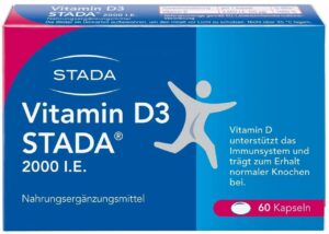 Vitamin D3 Stada 2000 I.E. 60 Kapseln
