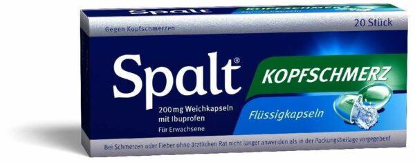 Spalt Kopfschmerz 20 Kapseln