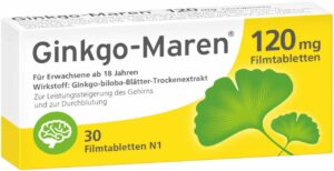 Ginkgo Maren 120 mg 30 Filmtabletten