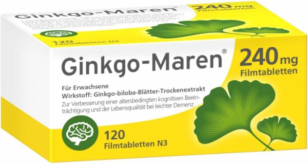 Ginkgo-Maren 240 mg Filmtabletten 120 Filmtabletten