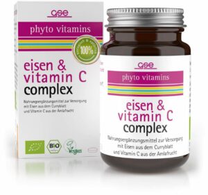 Eisen & Vitamin C Complex Bio 60 Tabletten