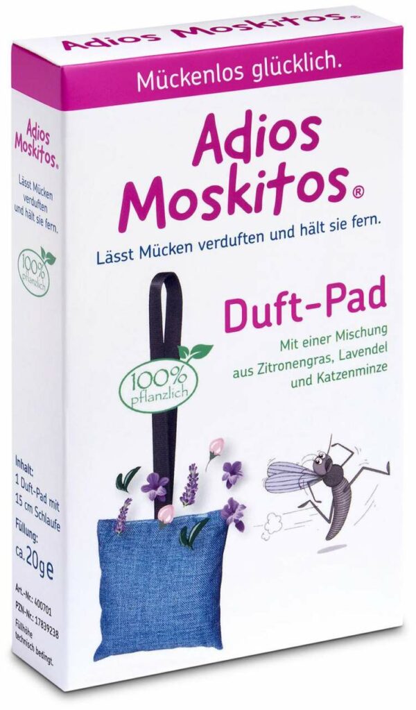 Adios Moskitos Duft-Pad 1 Stück