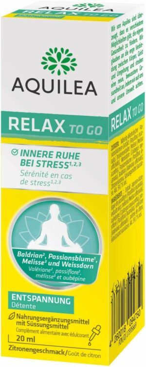 Aquilea Relax To Go 20 ml Tropfen