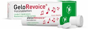 GeloRevoice Halstabletten Kirsch Menthol 20 Lutschtabletten