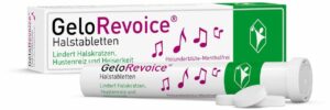 GeloRevoice Halstabletten Holunderblüte - Mentholfrei 20 Lutschtabletten