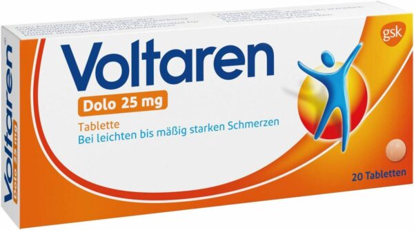 Voltaren Dolo Liquid 25 mg 20 Kapseln