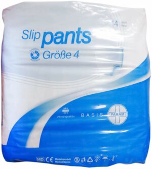 Param Slip Pants Basis Gr.4 14 Stück