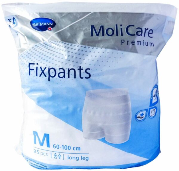 Molicare Premium Fixpants Gr.M Long Leg 25 Stück