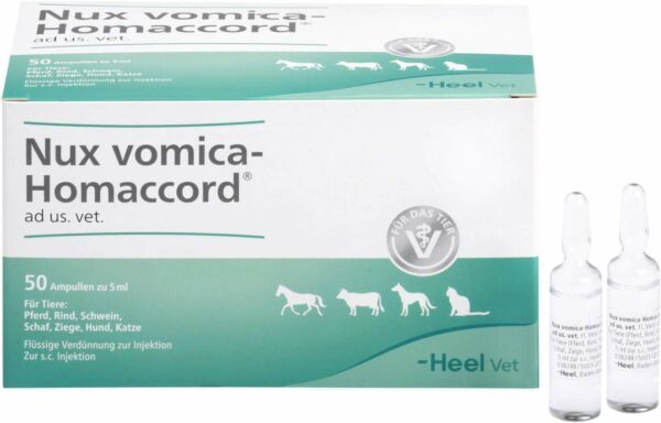 Nux Vomica Homaccord Ad Us.Vet.Ampullen