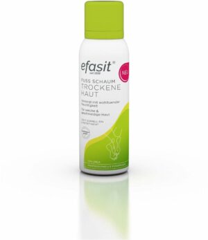 Efasit Fuß Schaum Trockene Haut 125 ml