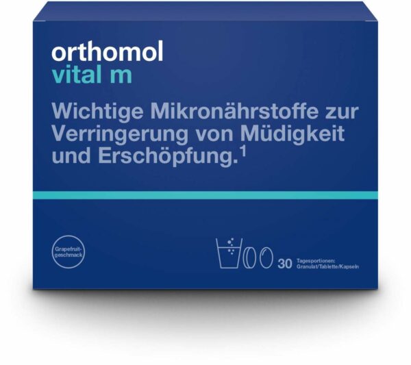 Orthomol Vital M Grapefruit Granulat und Kapseln 30 Beutel