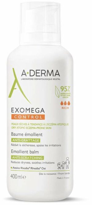 Aderma Exomega Control Balsam rückfettend 400 ml