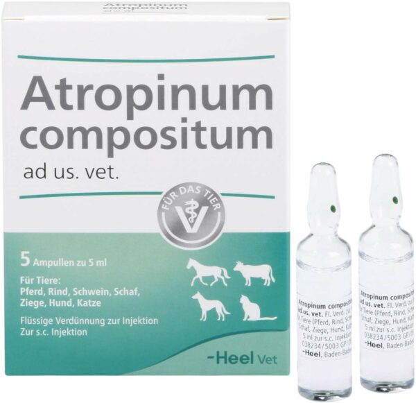 Atropinum Compositum 5 Ampullen vet.