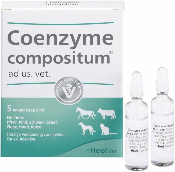 Coenzyme Compositum vet. 5 X 5 ml Ampullen