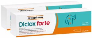 Diclox forte Ratiopharm Gel 2 x 150 g