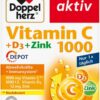Doppelherz Vitamin C 1000+d3+zink Depot 100 Tabletten