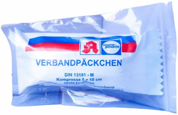 Verbandpäckchen 8x10 cm Genopharm