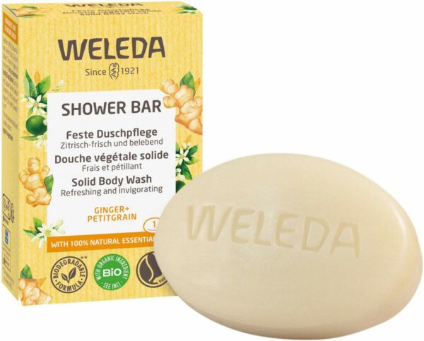 Weleda Feste Duschpflege Ginger + Petitgrain 75 G