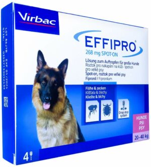 Effipro 268 mg Für Große Hunde 4 Stück