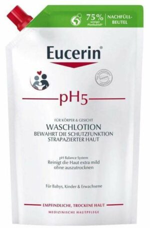 Eucerin pH5 Waschlotion empfindliche Haut Nachfüllbeutel 400 ml