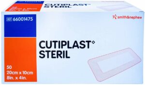 Cutiplast Steril Wundverband 10 X 20 cm 50 Stück