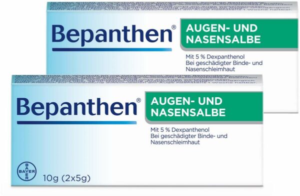 Bepanthen Augen- und Nasensalbe 2 x 10 g