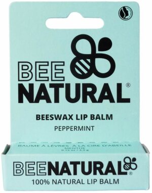 Bee Natural Lip Balm Peppermint-Pfefferminz