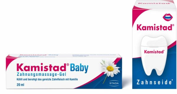 Kamistad Baby 20 ml Gel + gratis Zahnseide 1 Stück