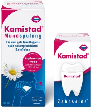 Kamistad Mundspülung 150 ml + gratis Zahnseide 1 Stück