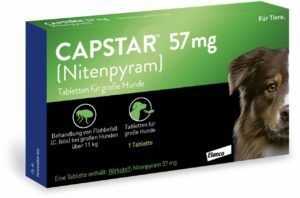 Capstar 57 mg für große Hunde 1 Tablette