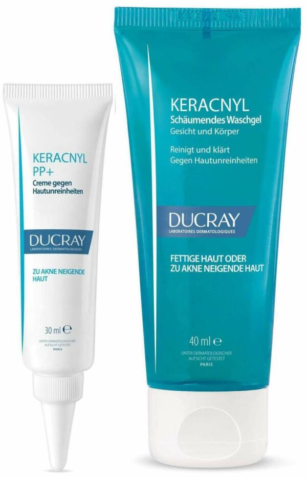 Ducray Keracnyl PP+ Creme 30 ml + gratis Keracnyl Waschgel 40 ml