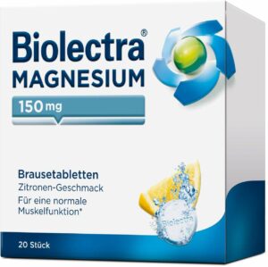 Biolectra Magnesium 150 mg 20 Brausetabletten