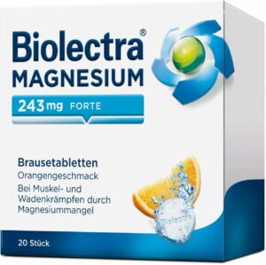 Biolectra Magnesium 243 mg Forte Orangengeschmack 20...