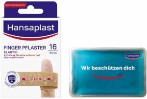 Hansaplast Finger Strips 16 Stück + gratis Cool Pack 1 Stück